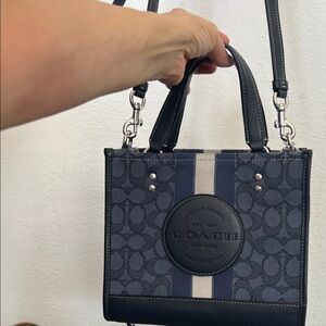 Coach Signature Jacquard With Stripe And Coach